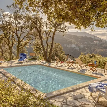 Villa Cathy En Pierre Et Vue Centuri